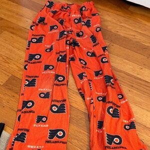 NHL Kids Pajama Bottoms - Orange and Black